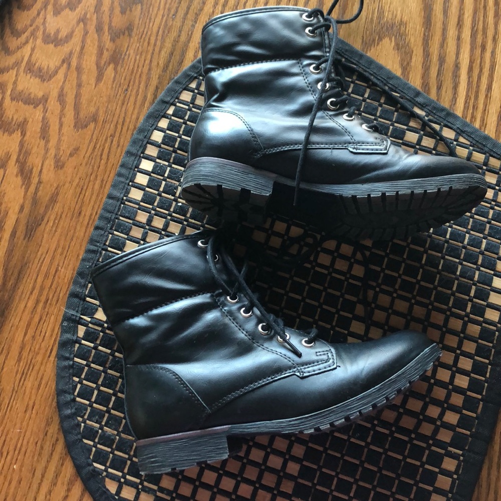 Cute Short Combat Boots